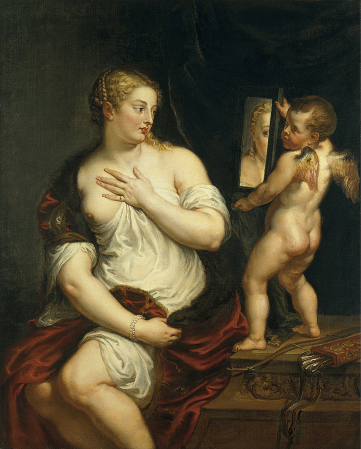  彼得·保罗·鲁本斯 Peter Paul Rubens——维纳斯对镜梳妆